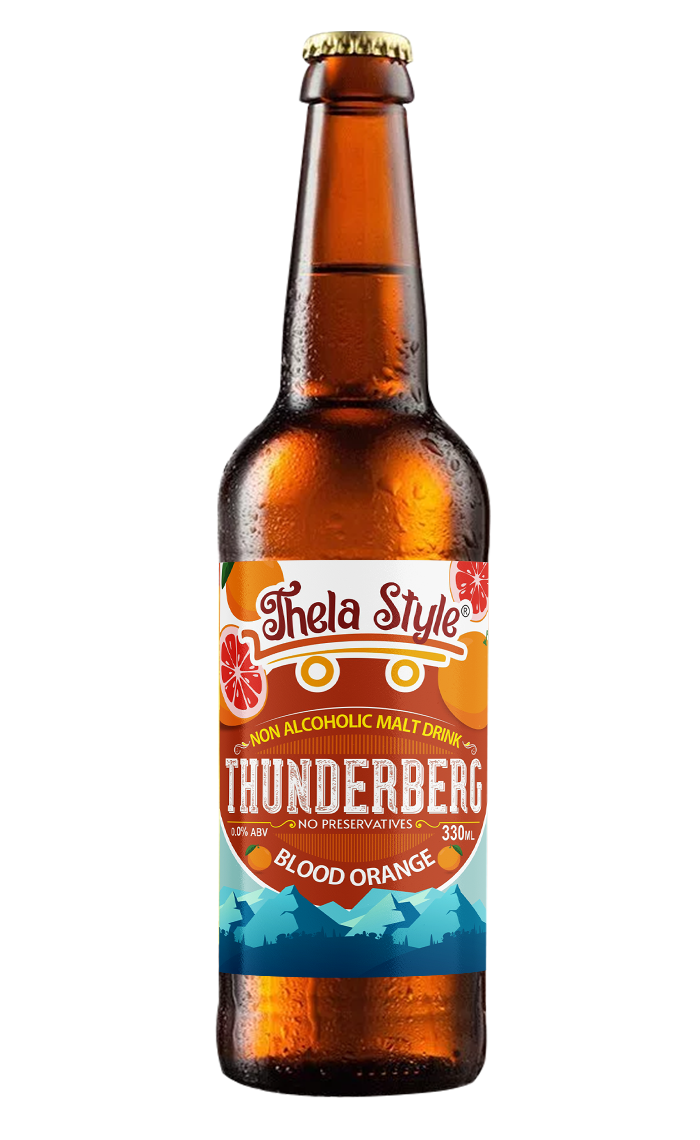 Blood Orange Malt Drink