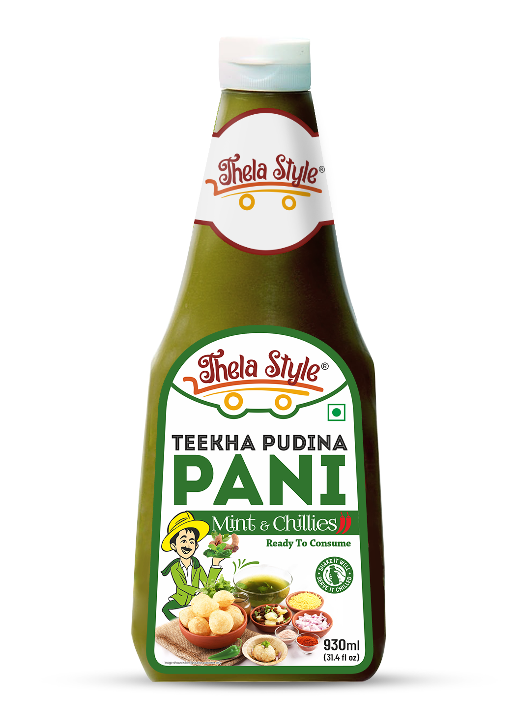 Teekha Pudina Pani (Mint & Chillies)